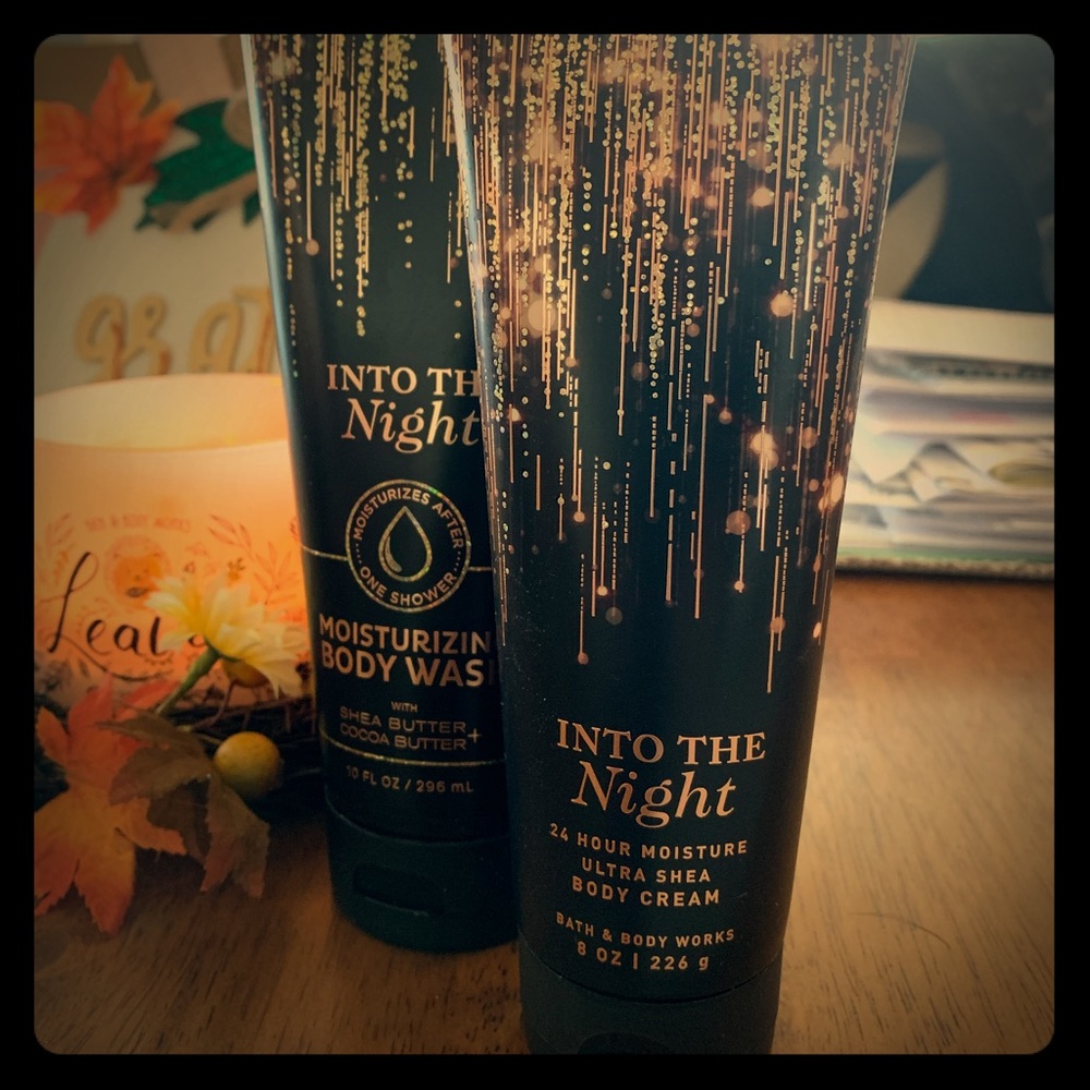 BBW Into The Night Body Cream and Body Wash